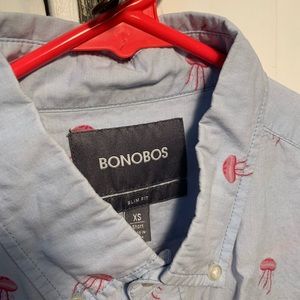 Bonobos Size XS button-down with jellyfish!